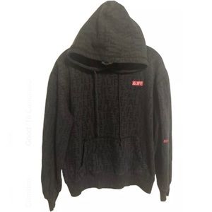 ALIFE All Over Print Embroidered Box Logo Hoodie